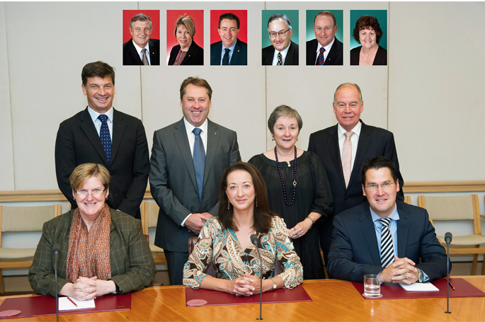 Photo 1: The Joint Standing Committee on the Parliamentary Library